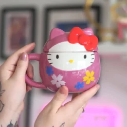 Hello Kitty - Daruma 3D Tasse mit Deckel