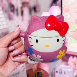Hello Kitty - Daruma 3D Tasse mit Deckel