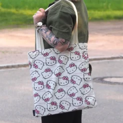 Hello Kitty - Face Jutebeutel