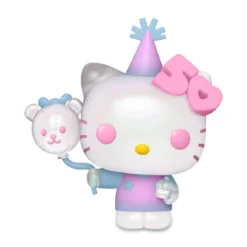 Hello Kitty Funko Pop Figur mit Ballon 50th Anniversary