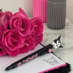 Hello Kitty - Kuromi Plüsch Notizbuch