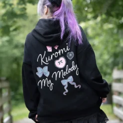 Hello Kitty - Kuromi und My Melody Hoodie