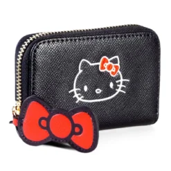Hello Kitty - Logo Kleingeldbörse schwarz