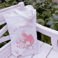Hello Kitty - My Melody Floral Garden Jutebeutel
