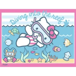 Hello Kitty Puzzles 4er-Pack Los geht's, Hello Kitty! (4x100 Teile)