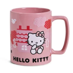 Hello Kitty Tasse mit Plüschüberzug