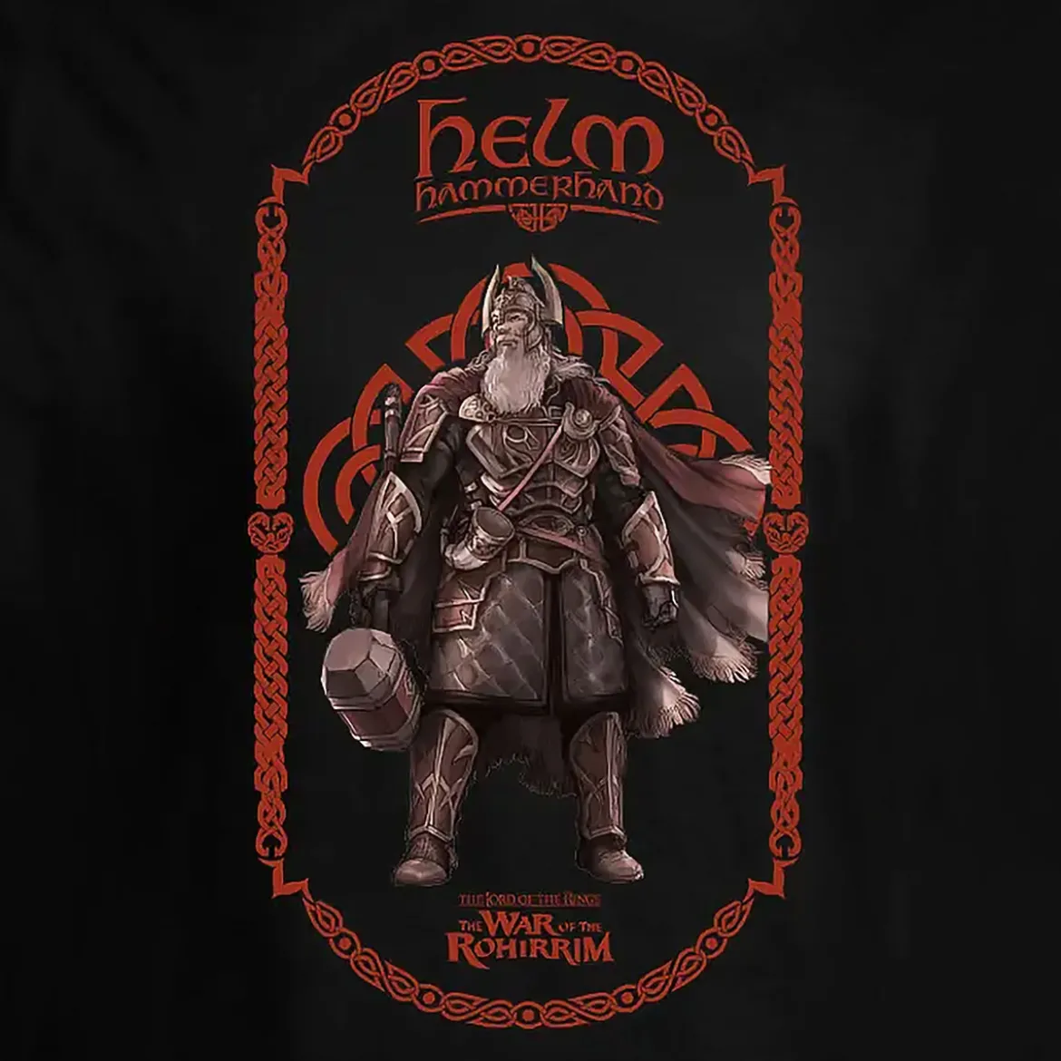 Helm Hammerhand Die Schlacht der Rohirrim T-Shirt - Der Herr der Ringe