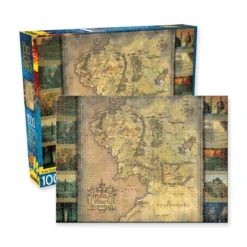 Herr der Ringe Puzzle Map (1000 Teile)