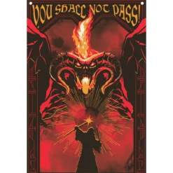 Herr der Ringe Wandbehang You shall not pass! 125 x 85 cm