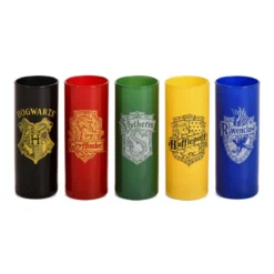 Hogwarts Häuser Gläserset 5-teilig - Harry Potter