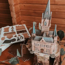 Hogwarts Schloss 4D Build Modell Bausatz - Harry Potter