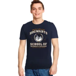 Hogwarts School T-Shirt blau - Harry Potter