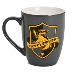 Hufflepuff Logo Tasse grau - Harry Potter