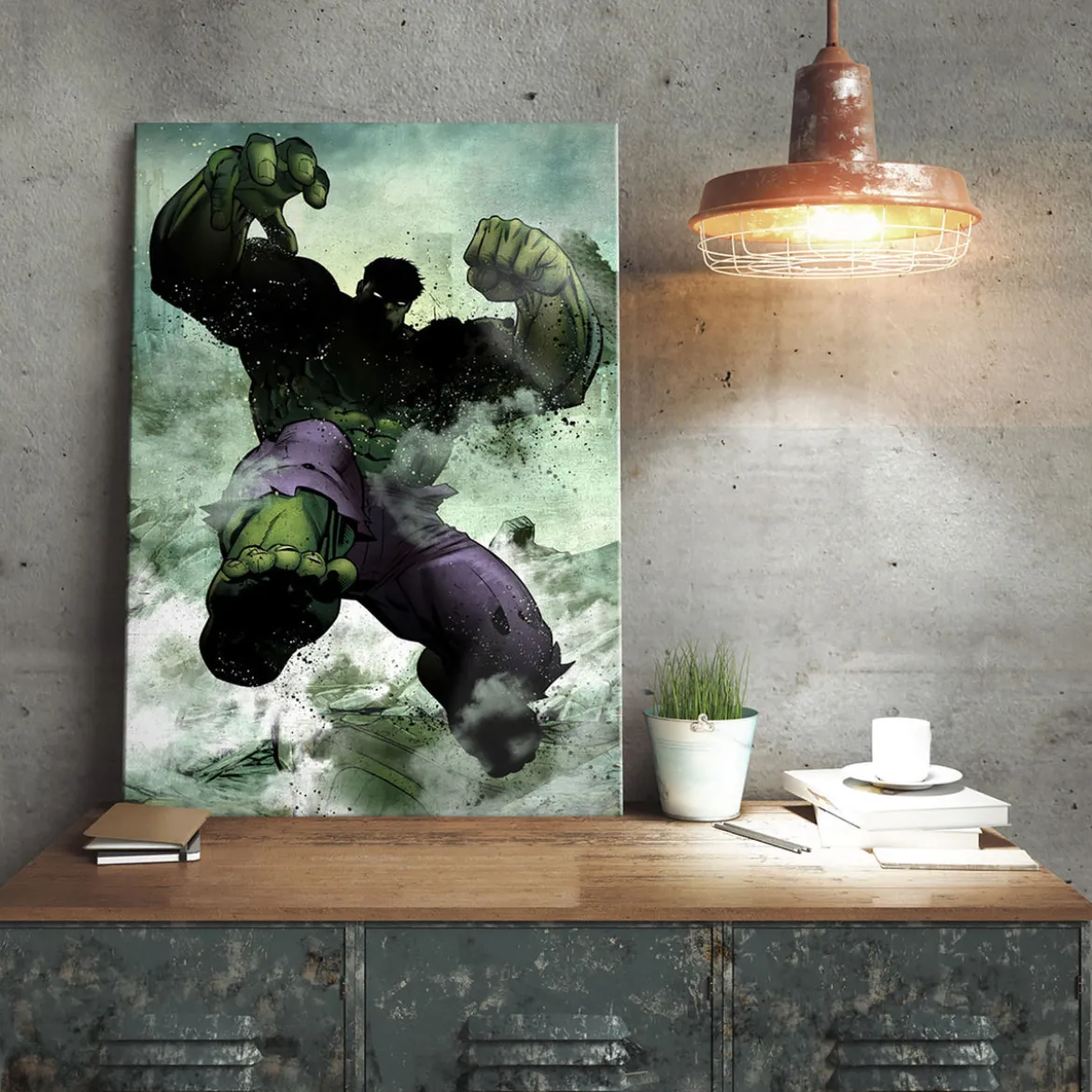 Hulk Metall Poster