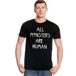 Human Monsters T-Shirt für American Horror Story Fans schwarz