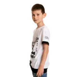 Hunter x Hunter - Gon Killua T-Shirt Kinder weiß