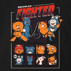 Ilustrata - Anime Fighter T-Shirt schwarz