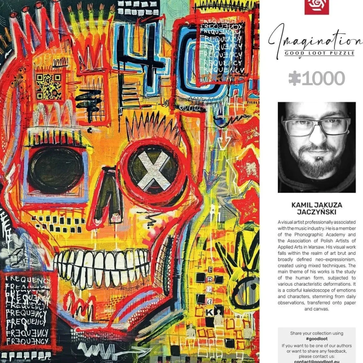 Imagination Series Puzzle Kamil Jakuza Jaczynski 40 HZ (1000 Teile)