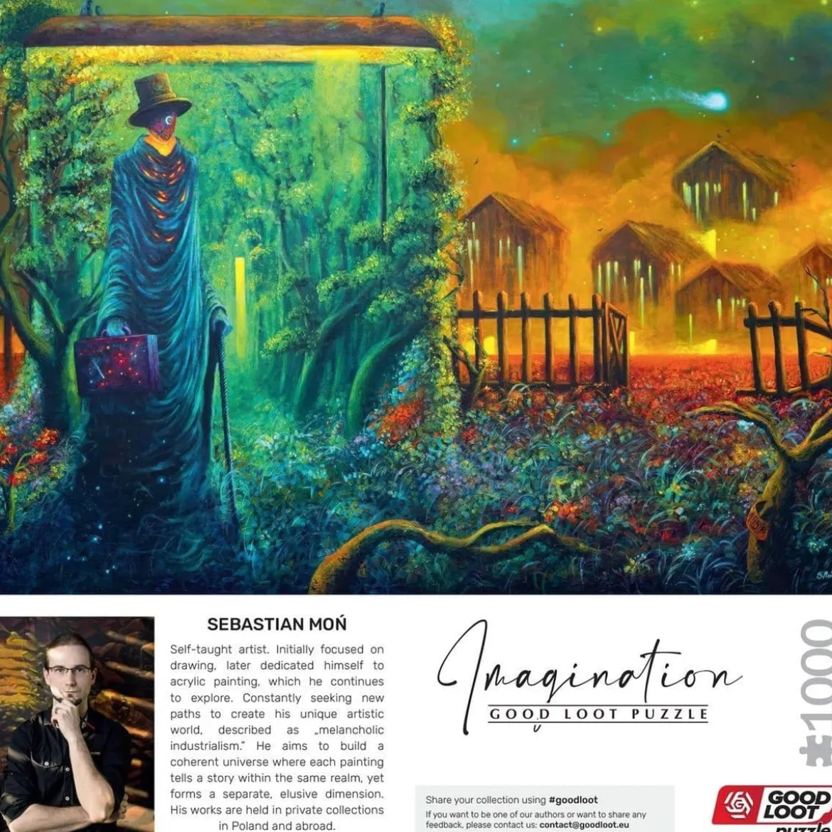 Imagination Series Puzzle Sebastian Mon Stationary Traveller II (1000 Teile)