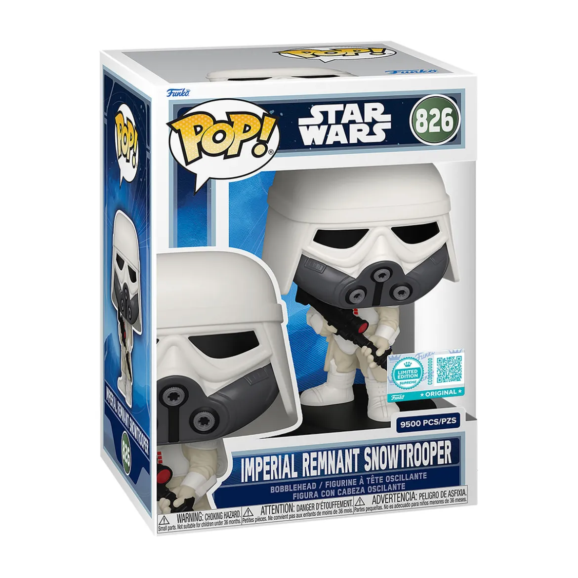 Imperial Remnant Snowtrooper Funko Pop Figur Limited Edition Supreme - Star Wars