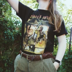 Indiana Jones - Homage T-Shirt schwarz