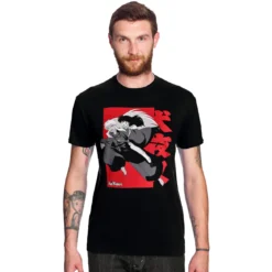 Inu Yasha - Inu Yasha & Kagome T-Shirt schwarz