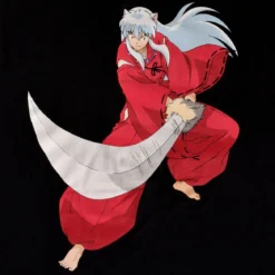 Inu Yasha - Sword T-Shirt schwarz