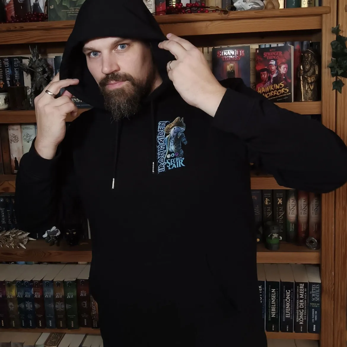 Iron Maiden - Magic Captain N´Ghathrod Hoodie schwarz