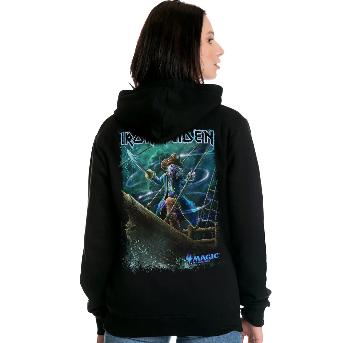 Iron Maiden - Magic Captain N´Ghathrod Hoodie schwarz