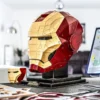 Iron Man - Helm 4D Build Modell Bausatz