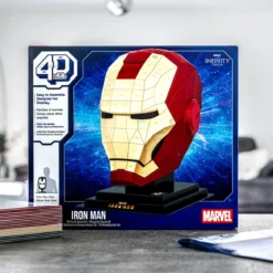 Iron Man - Helm 4D Build Modell Bausatz