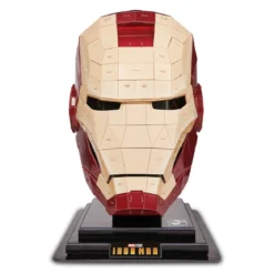 Iron Man - Helm 4D Build Modell Bausatz