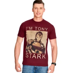 Iron Man - I'm Tony Stark T-Shirt rot