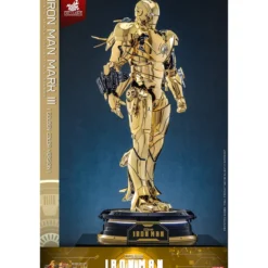 Iron Man - Iron Mark III Masterpiece Actionfigur 1:6 Gold Color Version Exklusiv