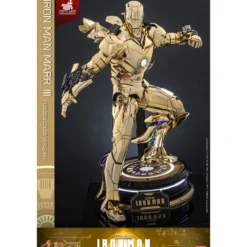 Iron Man - Iron Mark III Masterpiece Actionfigur 1:6 Gold Color Version Exklusiv