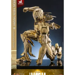 Iron Man - Iron Mark III Masterpiece Actionfigur 1:6 Gold Color Version Exklusiv