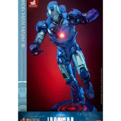 Iron Man Movie Masterpiece Diecast Actionfigur 1/6 Iron Man Mark III (Stealth Mode Ver.) 2.0 Hot Toys Exclusive 33 cm