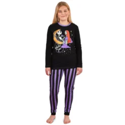 Jack und Sally Pyjama - Nightmare Before Christmas