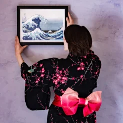Japanese Wandbild - The Great Wave off Kanagawa