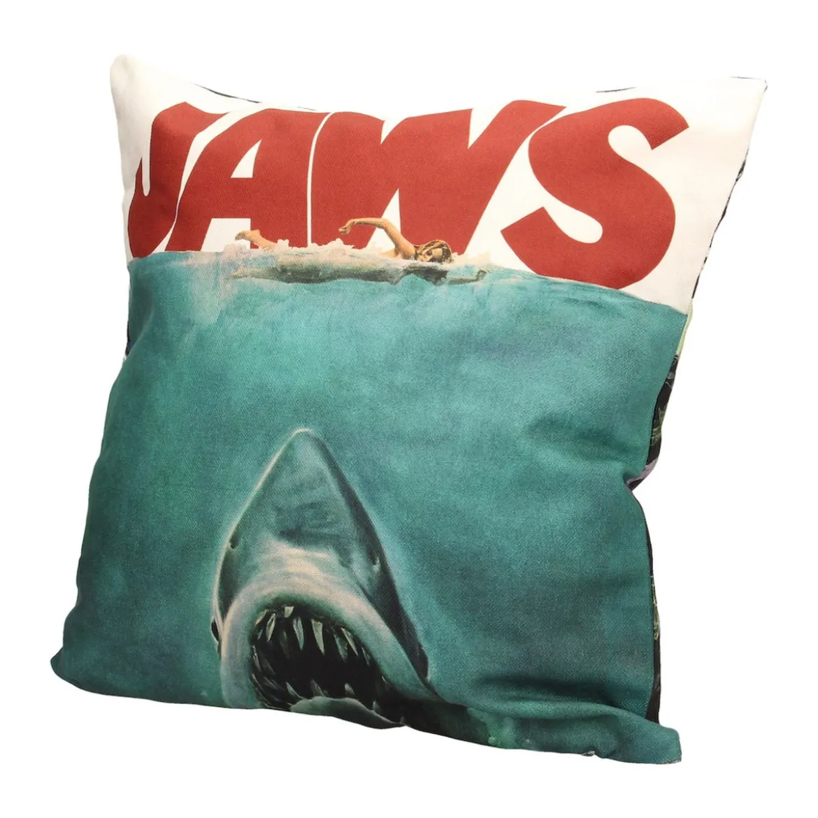 Jaws Kissen Poster Collage 45 cm