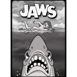 Jaws Kunstdruck Limited Edition 42 x 30 cm