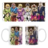 JoJos Bizarre Adventure Part 5: Golden Wind Keramiktasse Main Characters