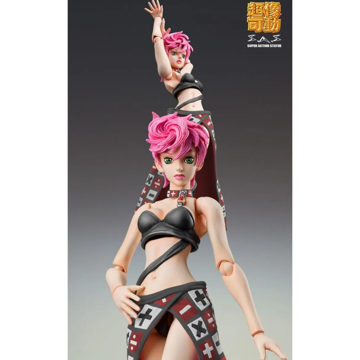 JoJo's Bizarre Adventure Part 5 Super Action Actionfigur Trish Una Black Ver. 15 cm