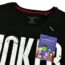 Joker Distressed Logo T-Shirt schwarz