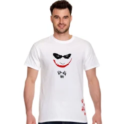 Joker - Hahaha Premium Oversize T-Shirt weiß