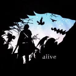 Jon Is Alive T-Shirt schwarz