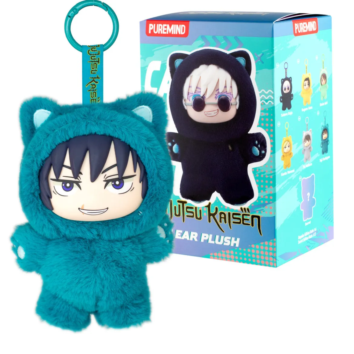 Jujutsu Kaisen - Cat Ear Mystery Plüsch Taschenanhänger