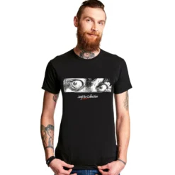 Junji Ito - Eyes T-Shirt schwarz