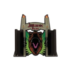 Jurassic Park Ansteck-Pin Gates Hinged
