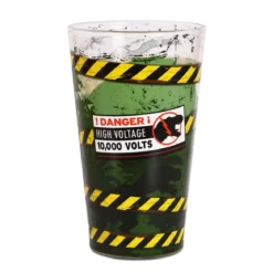 Jurassic Park - Danger High Voltage Glas
